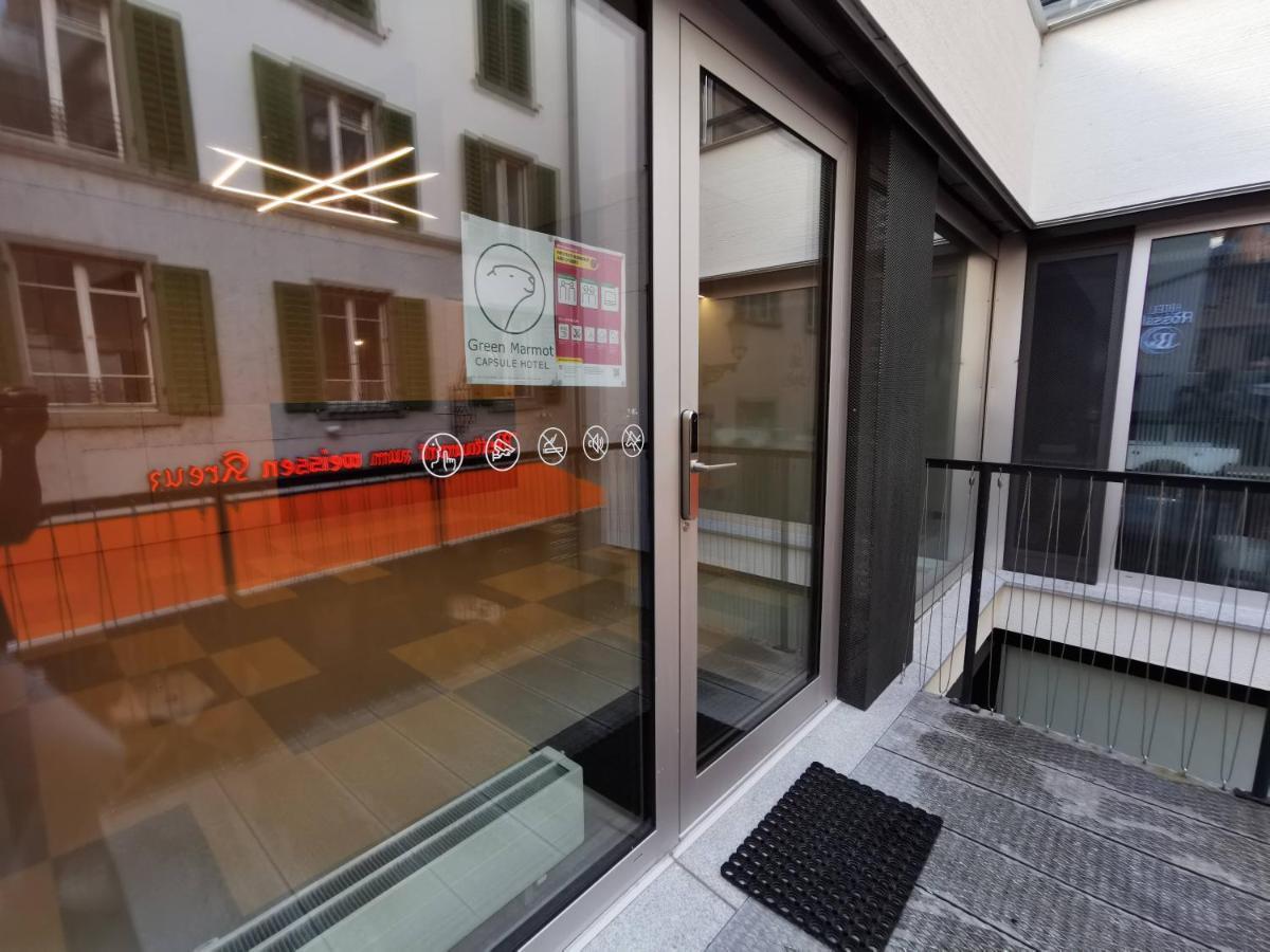 Green Marmot Capsule Hotel Zuerich Exterior photo